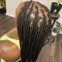 Small Knotless  Box Braids