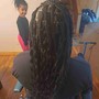 Two feed in Kid's Braids