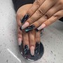 Abstract nail art