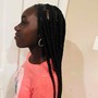 Kid's box  Braids midback 9 to 12 years