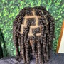 Loc Maintenance retwist full head wash and style