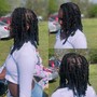 Natural Hair Invisible Locs