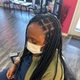 Knotless Med Box Braids