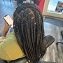 Knotless Med Box Braids