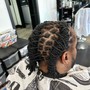 Straight back Cornrows