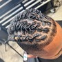 Kids loc retwist and two strand twist