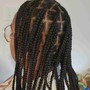 NATURAL HAIR Box Braids (aka- male box braids)