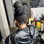 Large stitch ponytail