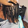 Invisible Locs on natural hair