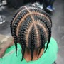 Kids Small knotless Braids