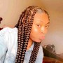 Large Knot less Braids