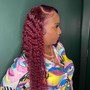 Frontal lace wig install