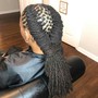 Large Box Braids (mid-back)