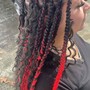 Knotless plaits