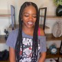 Large Knotless Braids