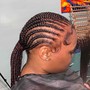 Large Knotless Braids