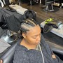 Large Knotless Braids