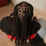 Medium Knotless Braids