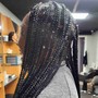 Quick Weave includes synthetic hair