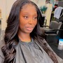 LACE FRONTAL QUICKWEAVE (no short/pixie cuts)