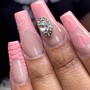 Nail Art- Combination of colors and textures $15.00 (Pair)