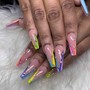 Colored Acrylic Overlay