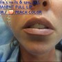 Permanent full lips color