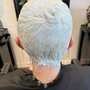 Adult haircut  with any color service