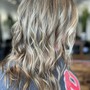 Partial Balayage, haircut