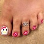 Simply beautiful pedicure