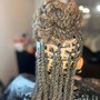 Loc Retwist and style