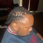 Straight Back Cornrows