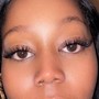 Pretty Girl Eyelash Extension Removal