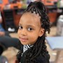 Kid’s Knotless Braids or Boxbraids