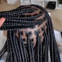 Smedium Knotless Braids