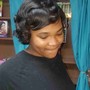 Finger Waves (short relaxed hair only)