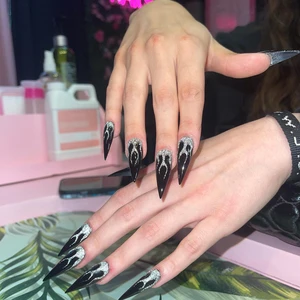 goth nails tumblr