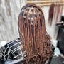 Medium Knotless Marley Twist (Midback)