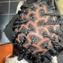 Crochet retwist (root to tip)