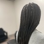 Small knotless braids