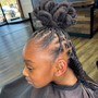 Kids loc retwist and two strand twist