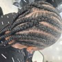 Boys braids (6-10 braids)