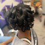 Updo Natural Hair