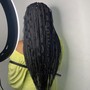 Knotless Box Braids (large,med,small) ANY SIZE :) HAIR INCLUDED!