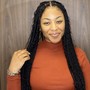 Knotless Box Braids (large,med,small) ANY SIZE :) HAIR INCLUDED!