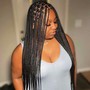 Knotless Box Braids (large,med,small) ANY SIZE :) HAIR INCLUDED!