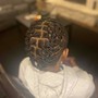 Adult Loc Retwist and Style