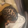 Adult Loc Retwist and Style