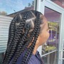 Small Knotless Braids