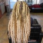 “Freestyle Color” Nile River Locs (Messy Faux Locs)